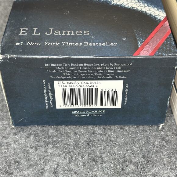 Fifty Shades of Grey Box set Of (3) Paperback First Edition (2012) Very Good - Picture 7 of 14